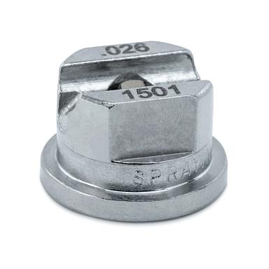 High pressure tungsten carbide flat spray tips