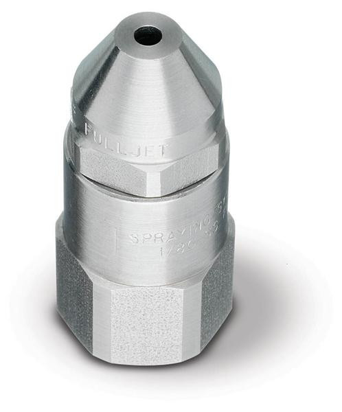 FullJet® Full Cone Nozzles - 15° Spray Angle - Removable Cap/Vane, G-15 ...