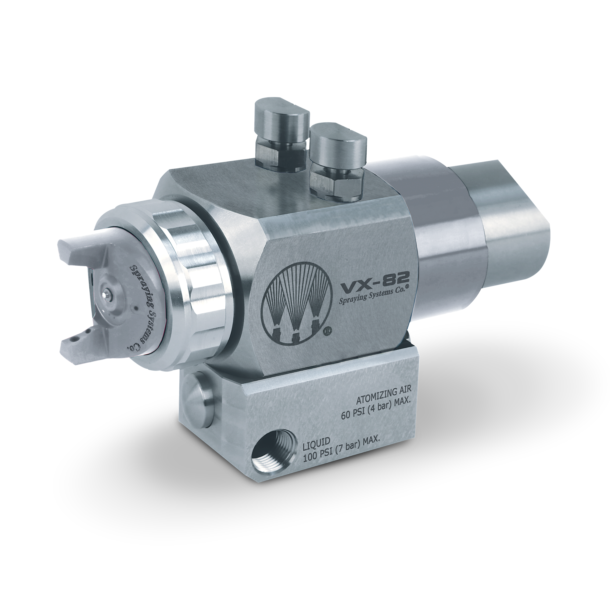 VX82 Air-Actuated Air Atomizing Nozzle