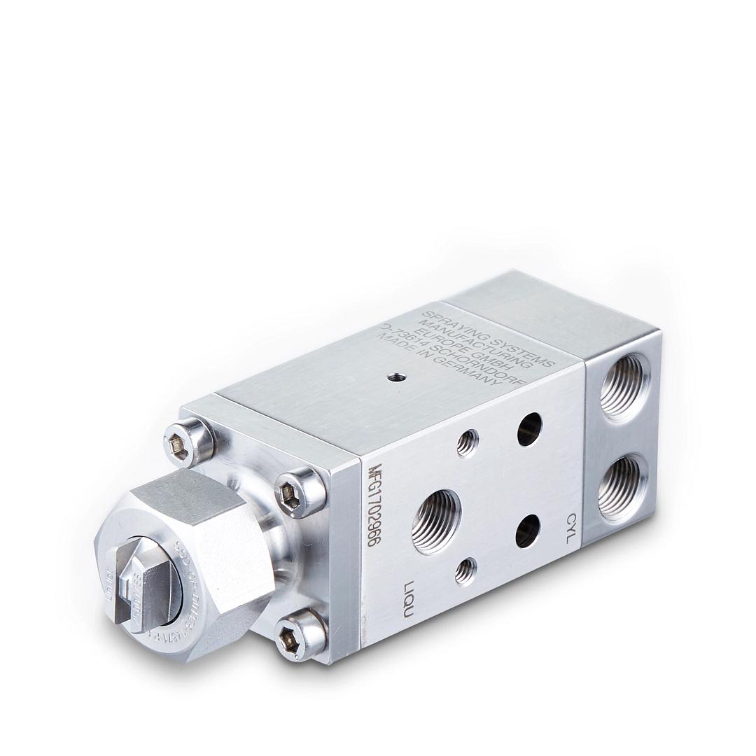 Air-Actuated Hydraulic Nozzle with 1/8