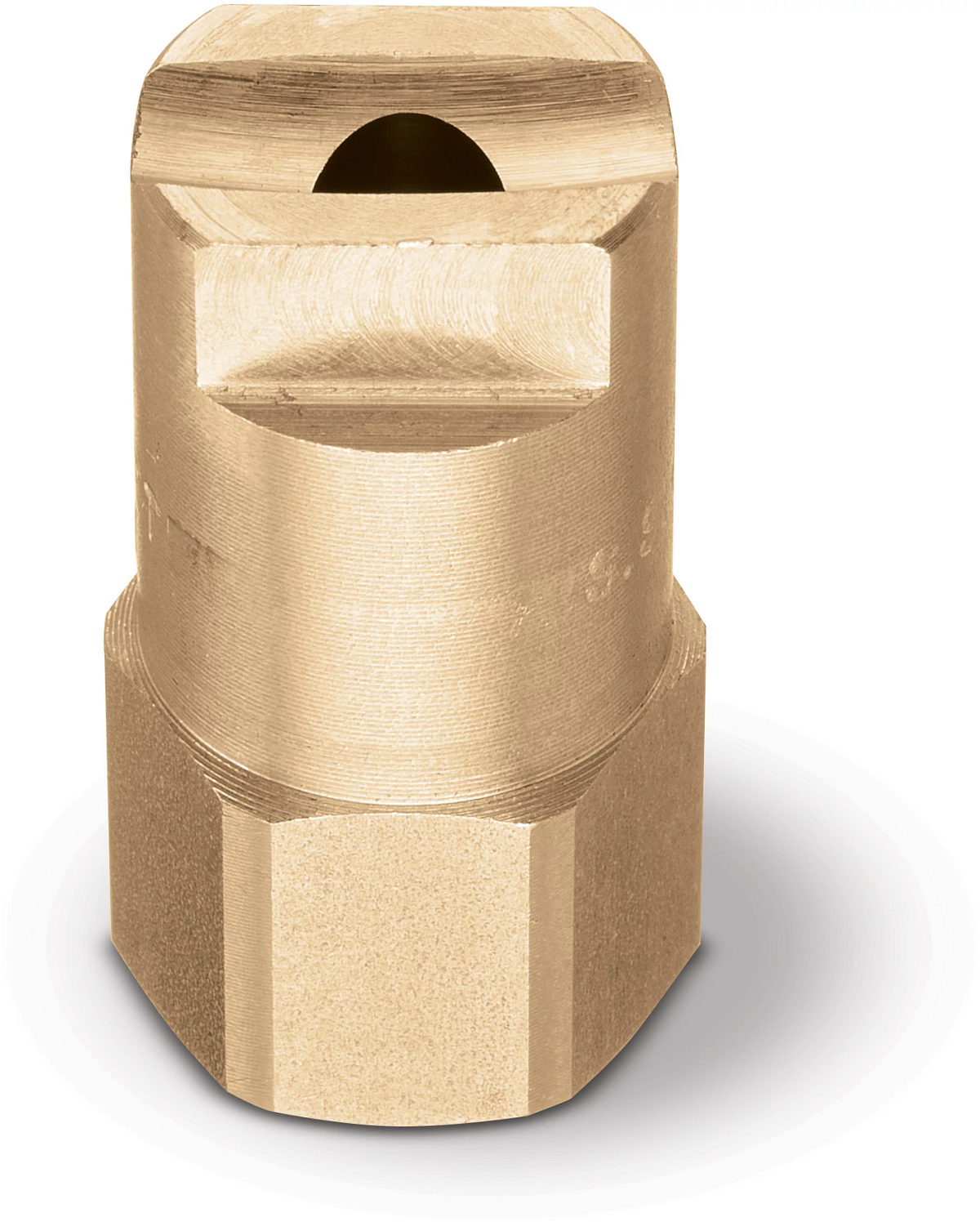 VeeJet® Nozzle, Brass, HB1/4DU-2550 | Spraying Systems Co.