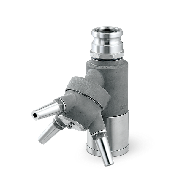 Cloud-Sellers® Fluid-Driven Turbine Tank Cleaner, Tanks up to 80 ft ...