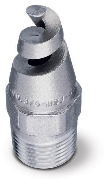 SpiralJet® Spiral Nozzle, 316 Stainless Steel, 3/8HHSJ-SS6007 ...