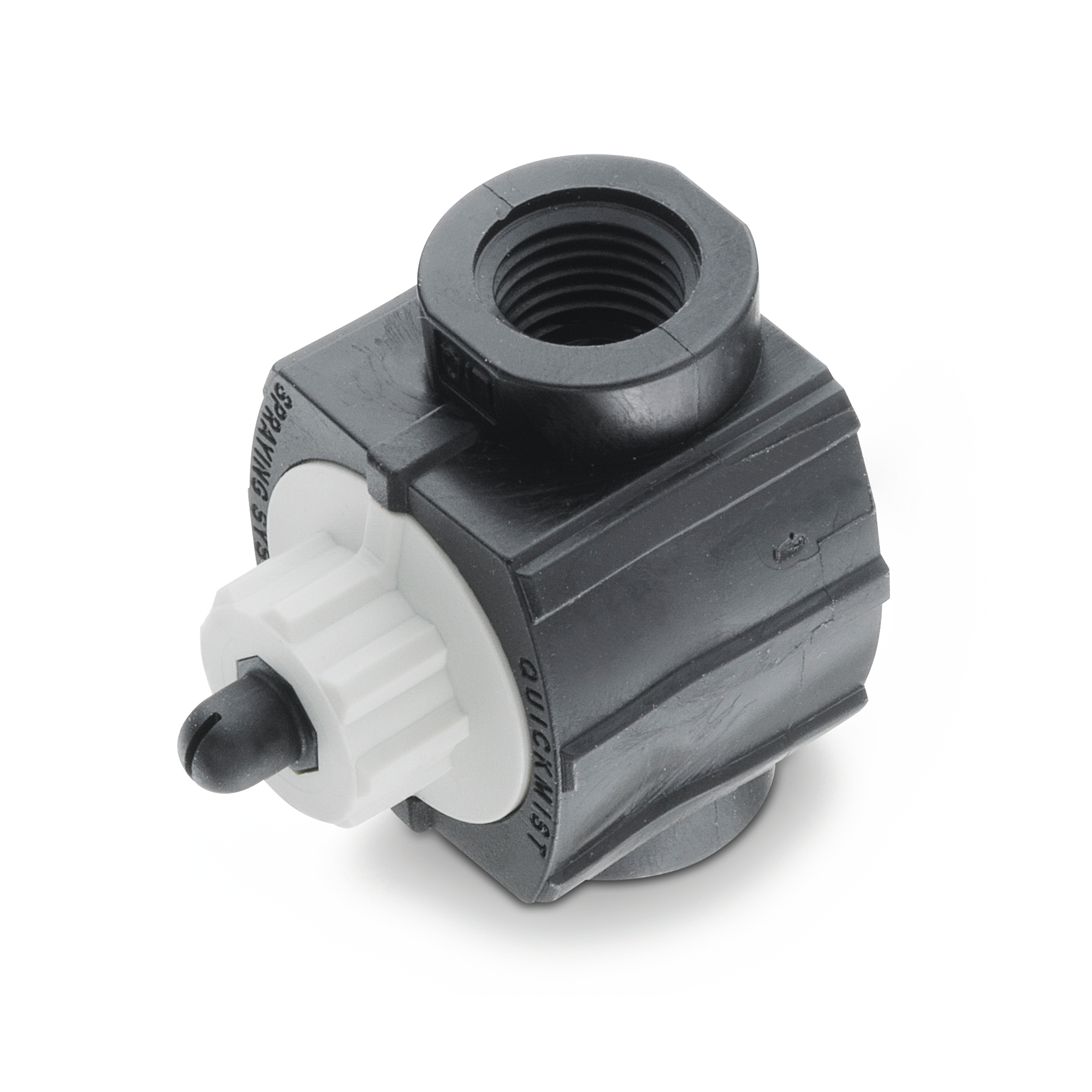 Camozzi Misting System Quick Connect 1/4″ 45° Stem With Nozzle – Bag Of 10