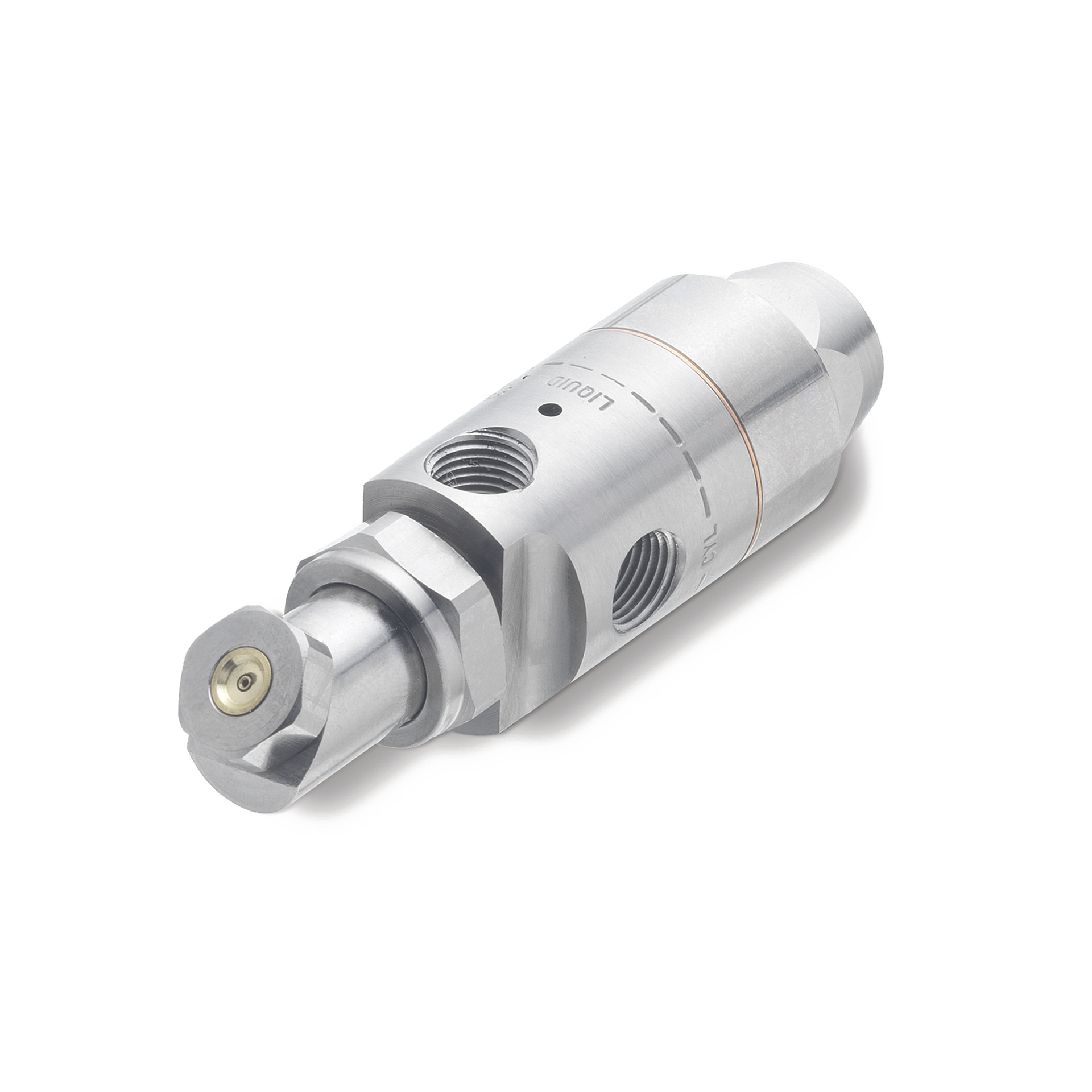 Auctuated Inlet Air-Actuated Air Atomizing Nozzle with 1/8