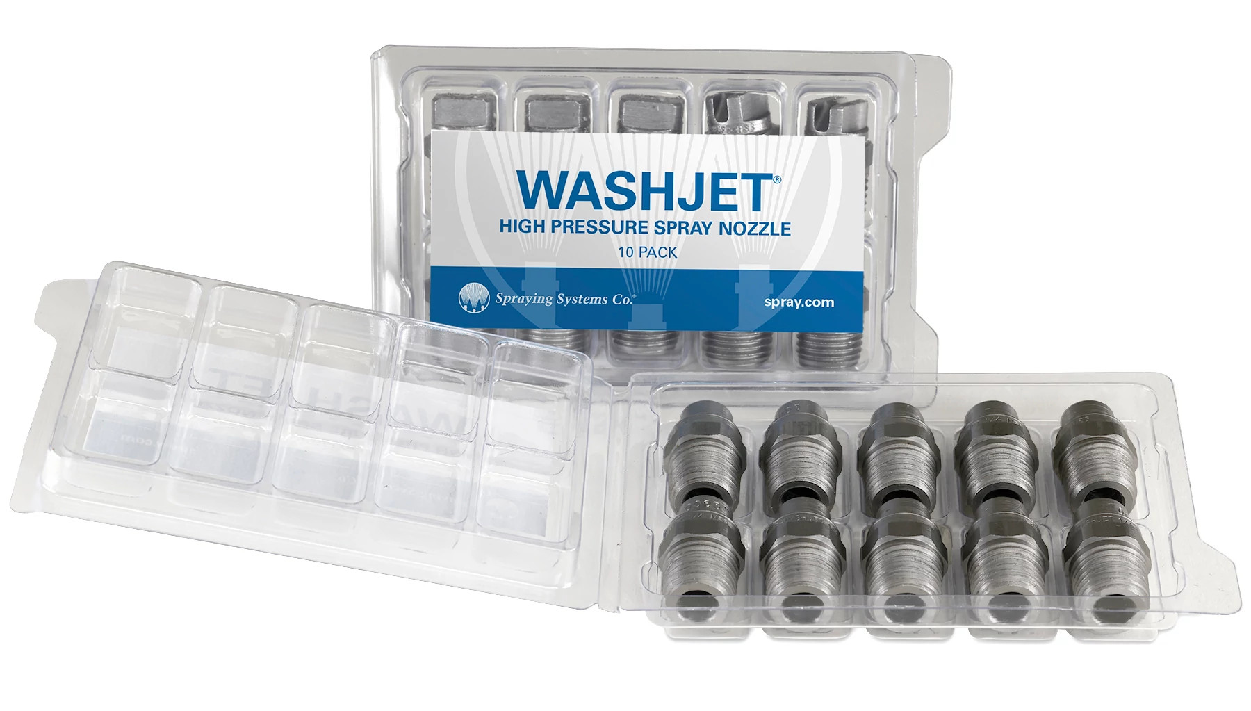 シャーベット WashJet® Nozzle, Hardened Stainless Steel, 1/4MEG-0003 | Spraying