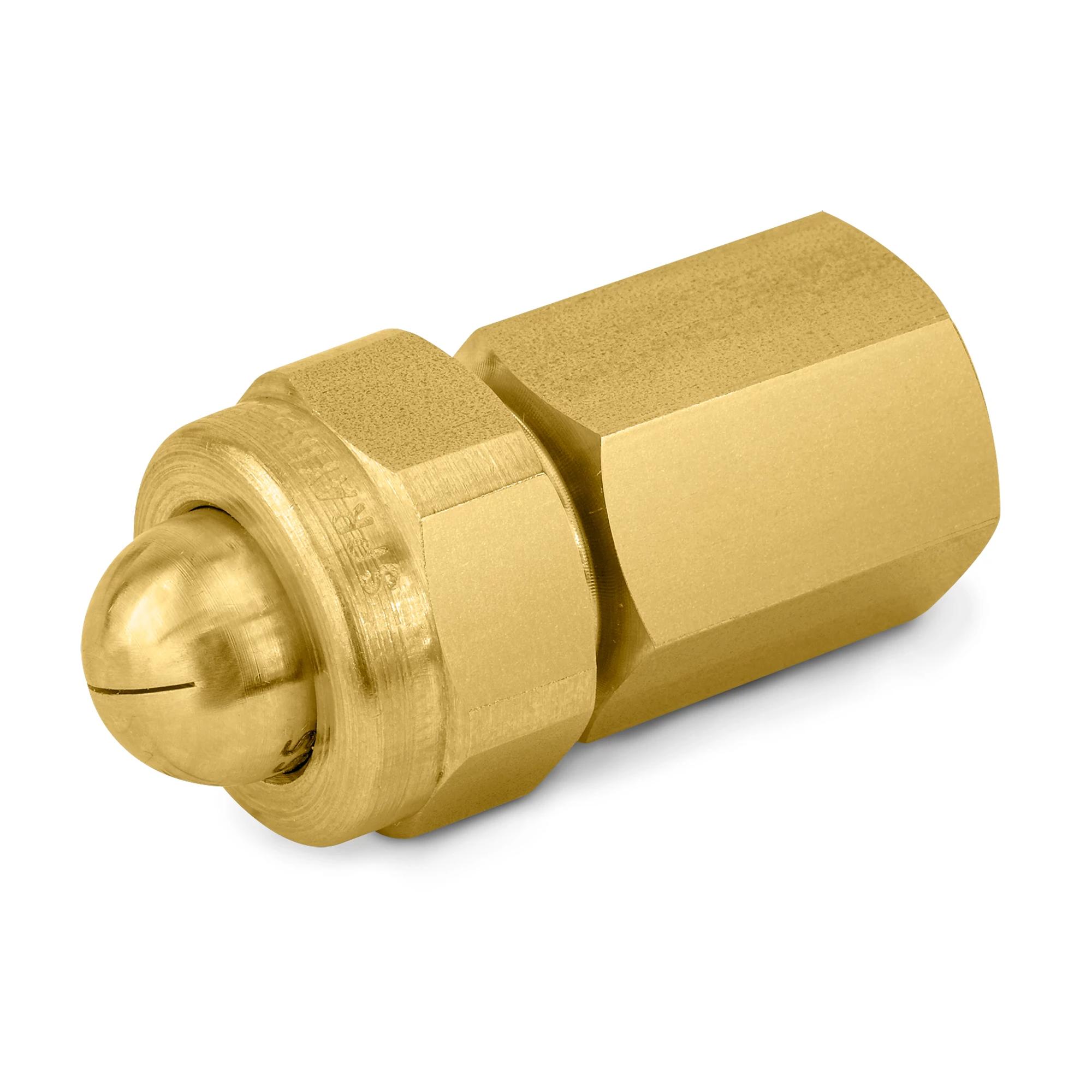 UniJet T Assembly Blow-Off Tip brass