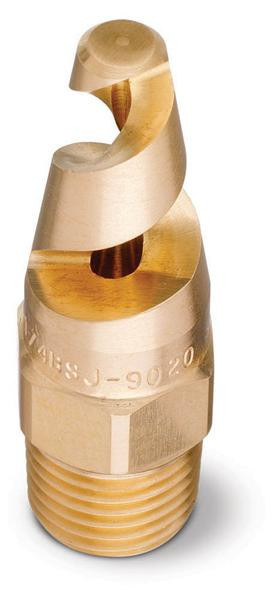 SpiralJet® Spiral Nozzle, Brass, 1/2BSJ-120120 | Spraying Systems Co.