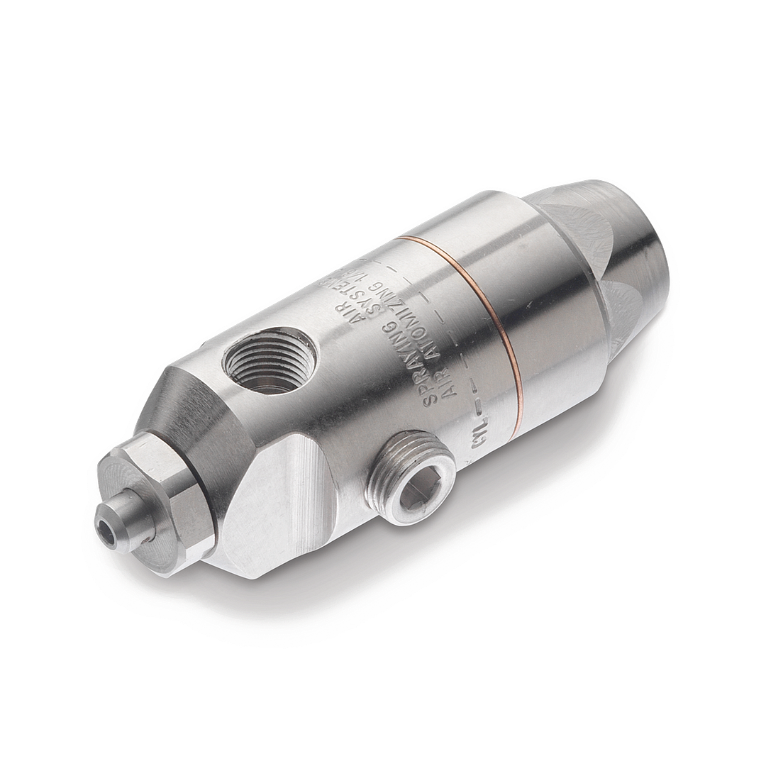 Automatic Air-Actuated Air Atomizing Nozzle, Nickel-Plated Brass, 1 ...