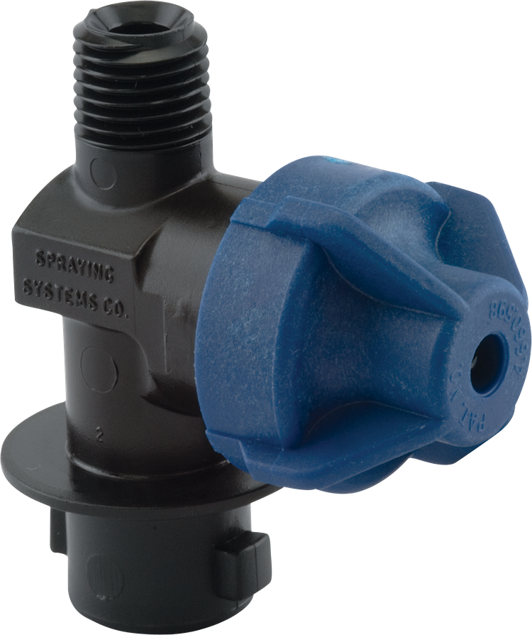 QuickJet® Diaphragm Check Valve Nozzle Body, QJ8360-1/4-NY-BL ...