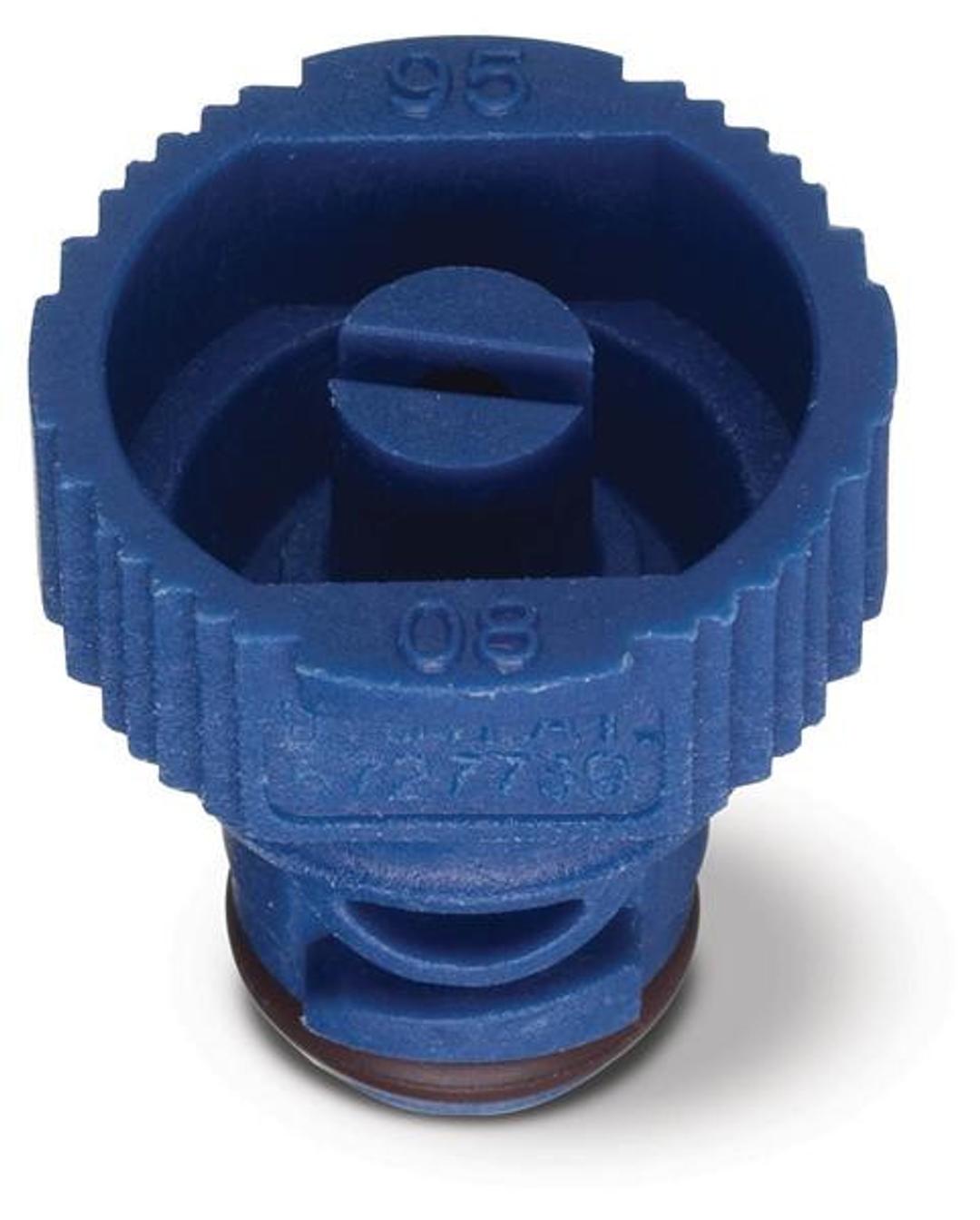 Miniature Quick VeeJet® Nozzle, ProMax® Polypropylene, B1/8QPPM+QMVV ...