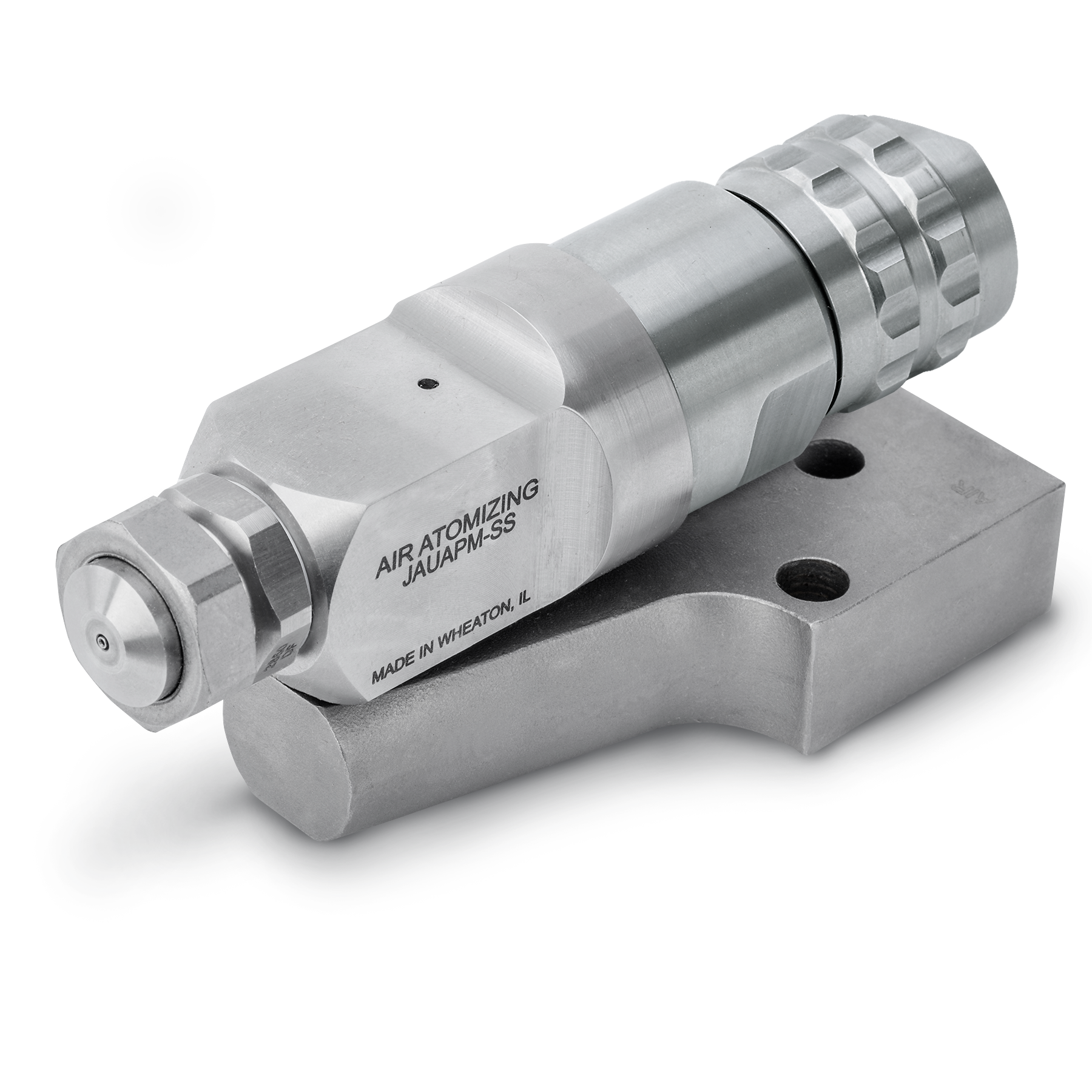 Air-Actuated Air Atomizing Nozzle with 1/8