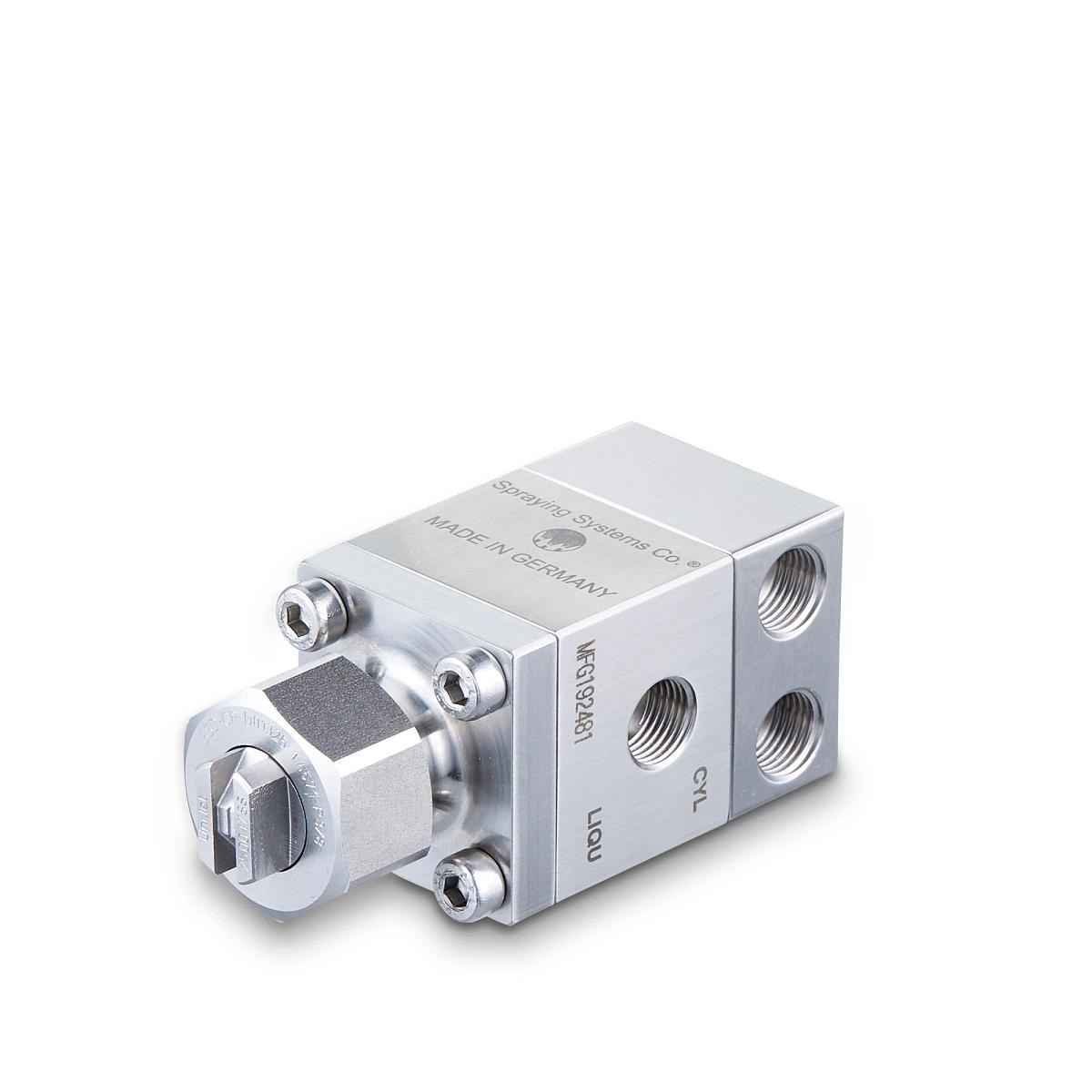 Auctuated Inlet Air-Actuated Hydraulic Nozzle with 1/8
