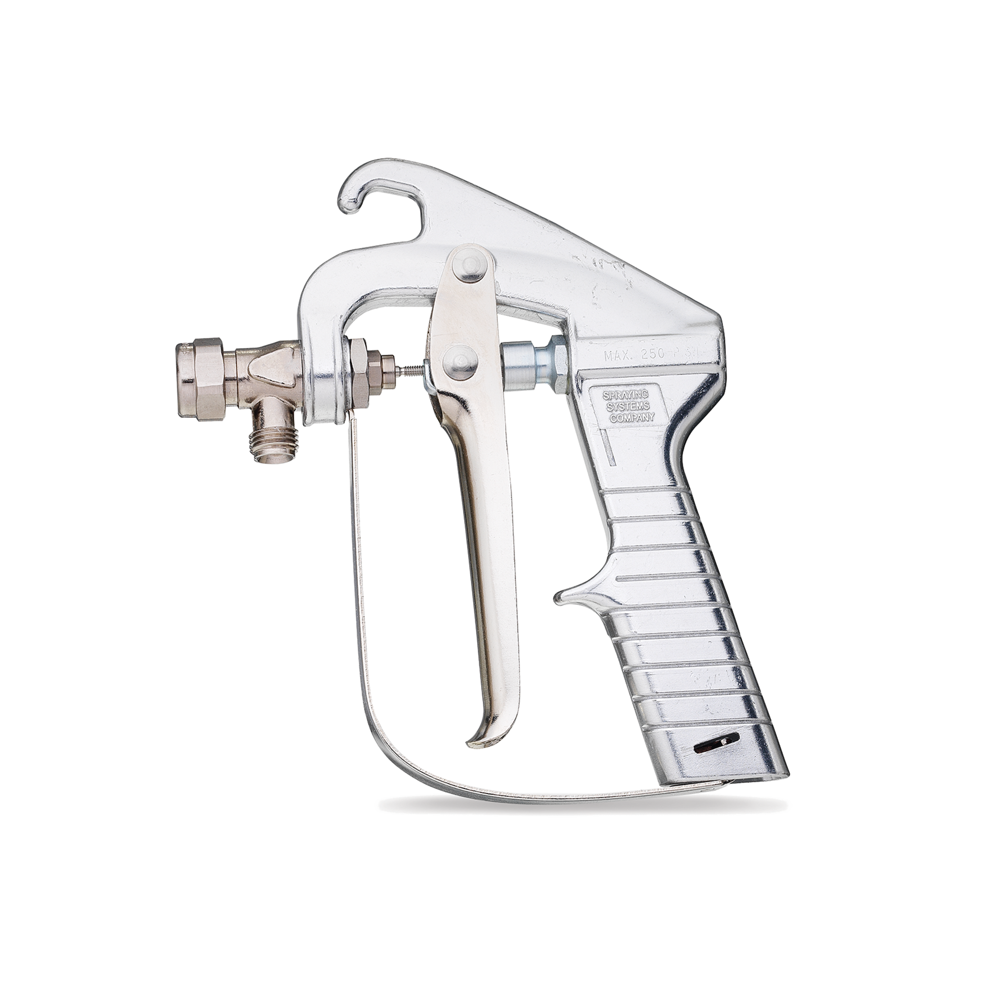 GunJet® Spray Gun, Nickel-Plated Steel, AA23L-SS | Spraying Systems | Schüsseln