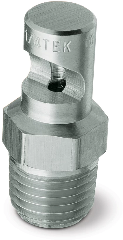 FloodJet® Nozzle, 303 Stainless Steel, B1/8TEK-SS3 | Spraying Systems Co.