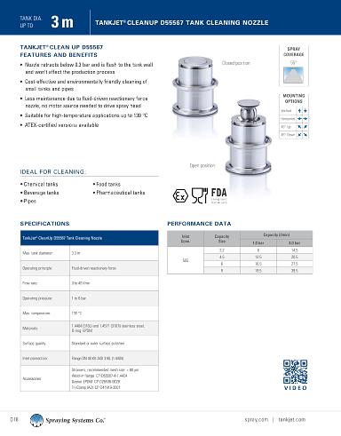 Tank Cleaning Catalog TankJet CleanUp D55567